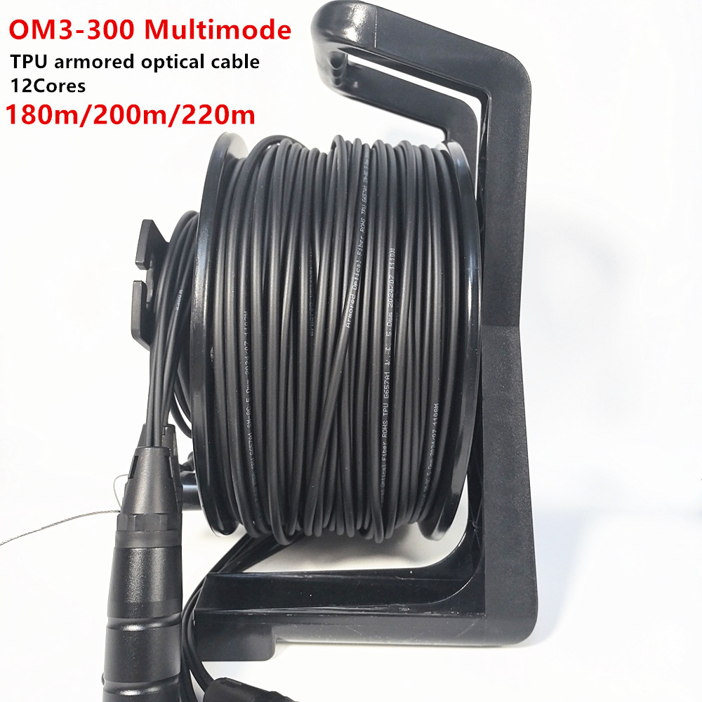 Reel Cover - Kabel Serat Optik Multimode OM3, dengan
