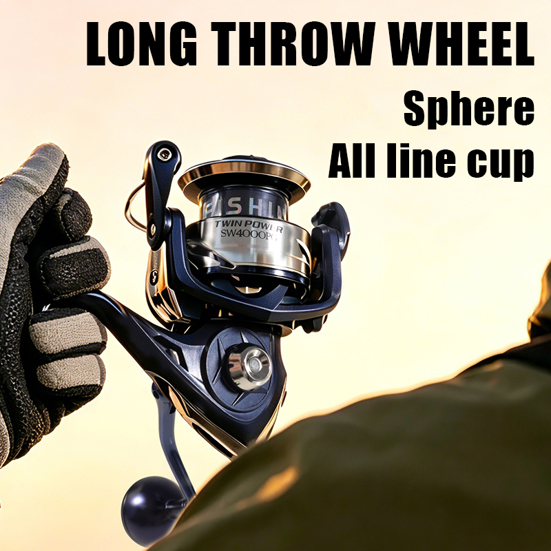 Reel Pancing Twin Power Tahan  - Trolling Reel ulasan dan harga