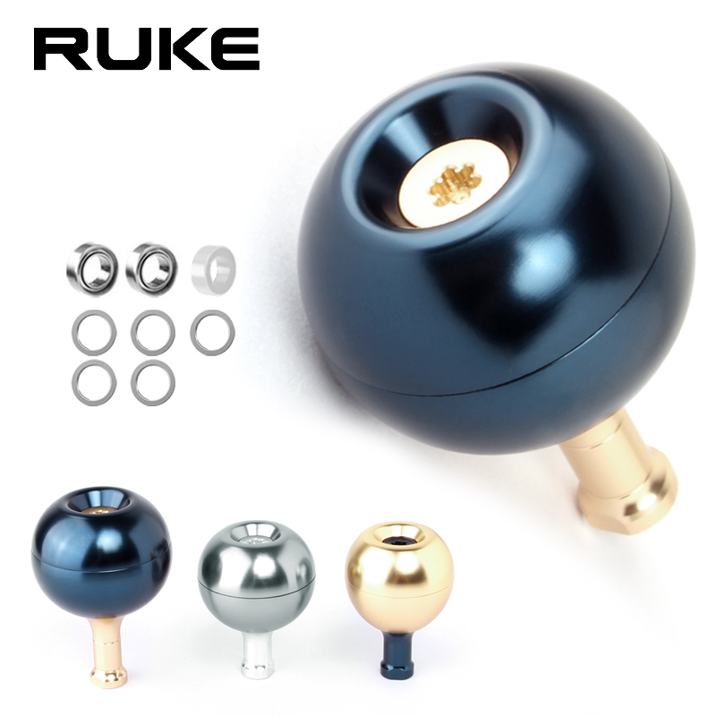 Kenop Gagang Reel Pancing Ruke - Trolling Reel ulasan dan harga
