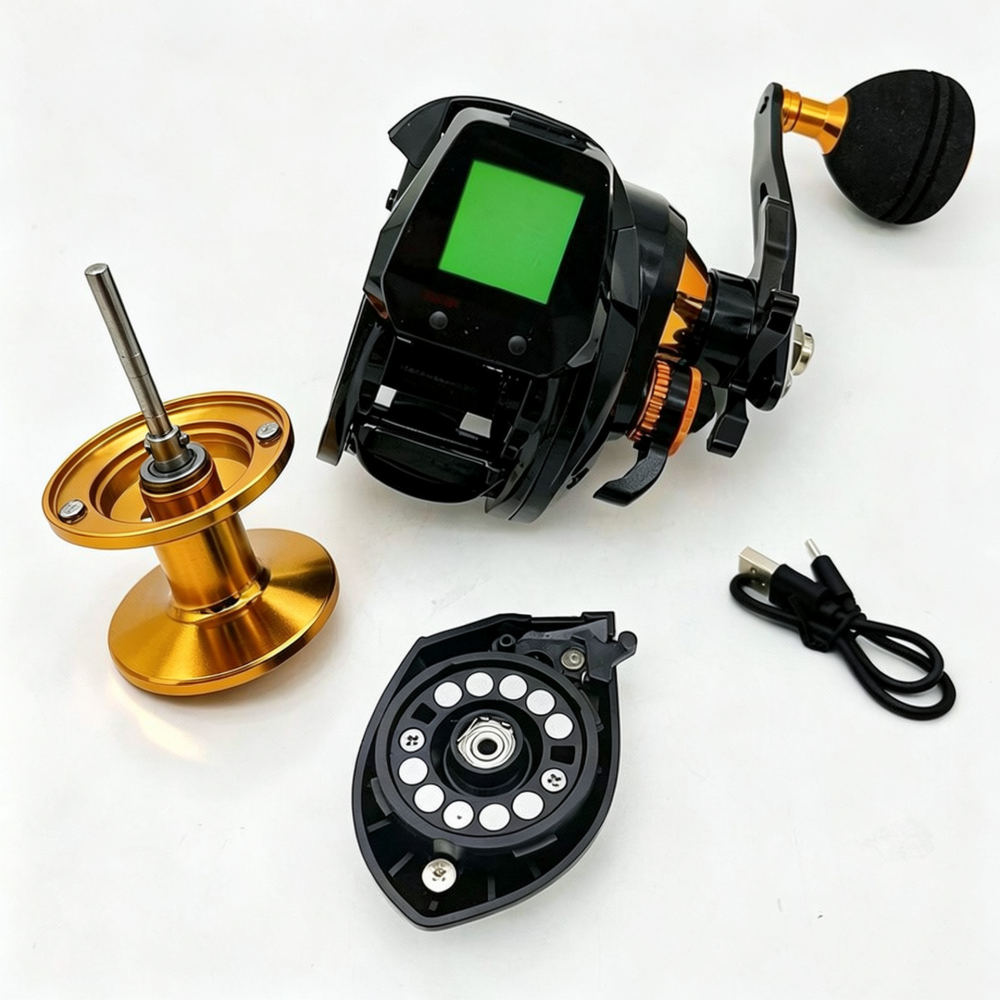 Reel Pancing Elektronik dengan - Trolling Reel ulasan dan harga