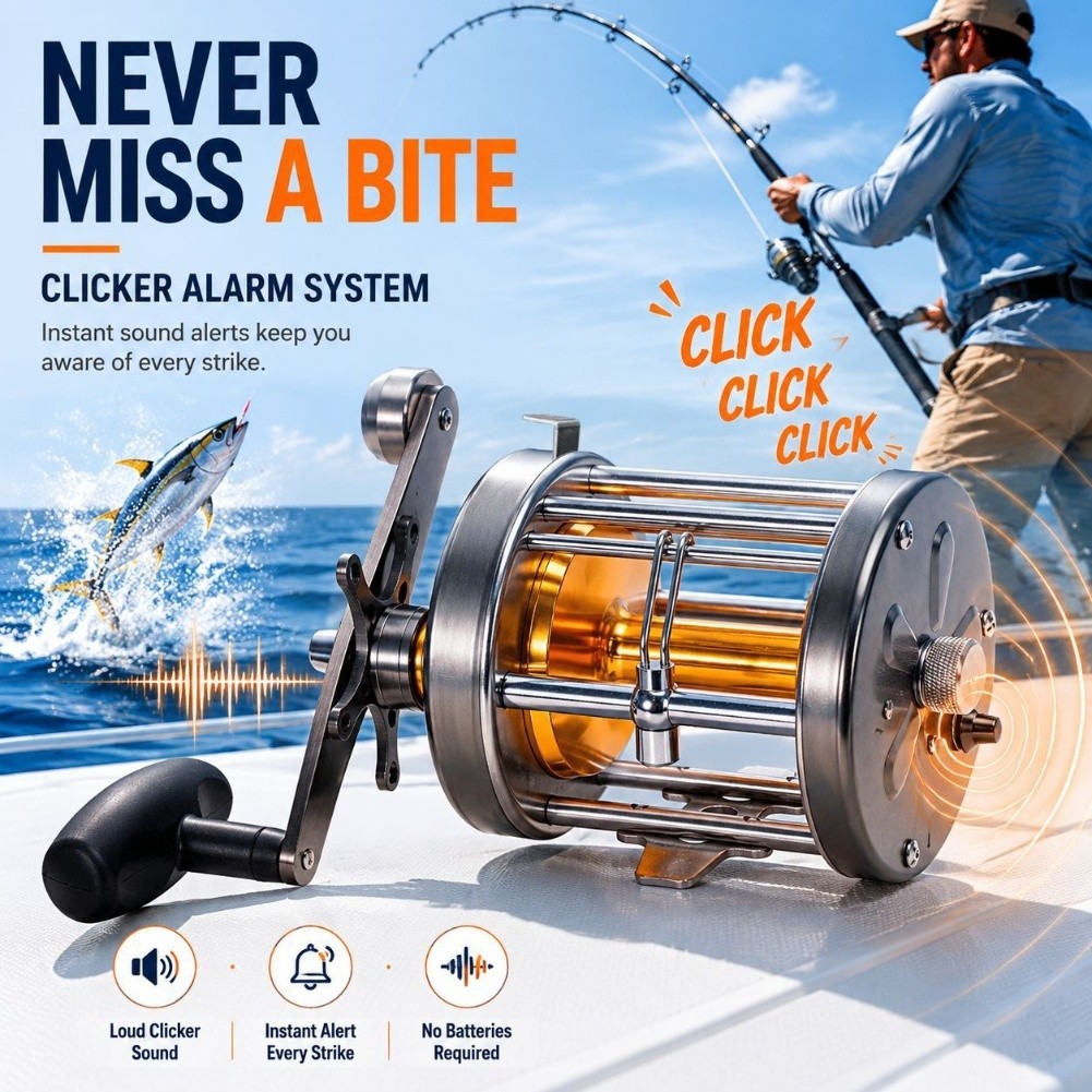 Reel Trolling MT 50W, untuk Pe - Trolling Reel ulasan dan harga